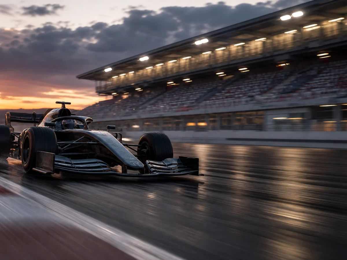 Motorsportmiljö som illustrerar lando norris